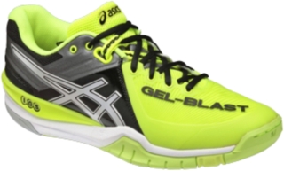 【ASICS/アシックス】 GEL-BLAST6 フラッシュイエローxシルバー ユニセックス アシックス